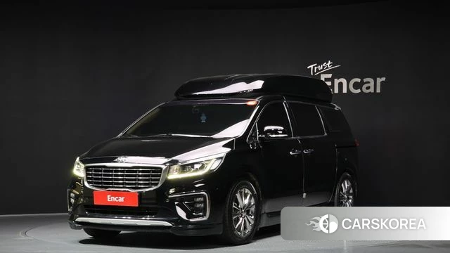 Kia The New Carnival 2019 Черный из Кореи