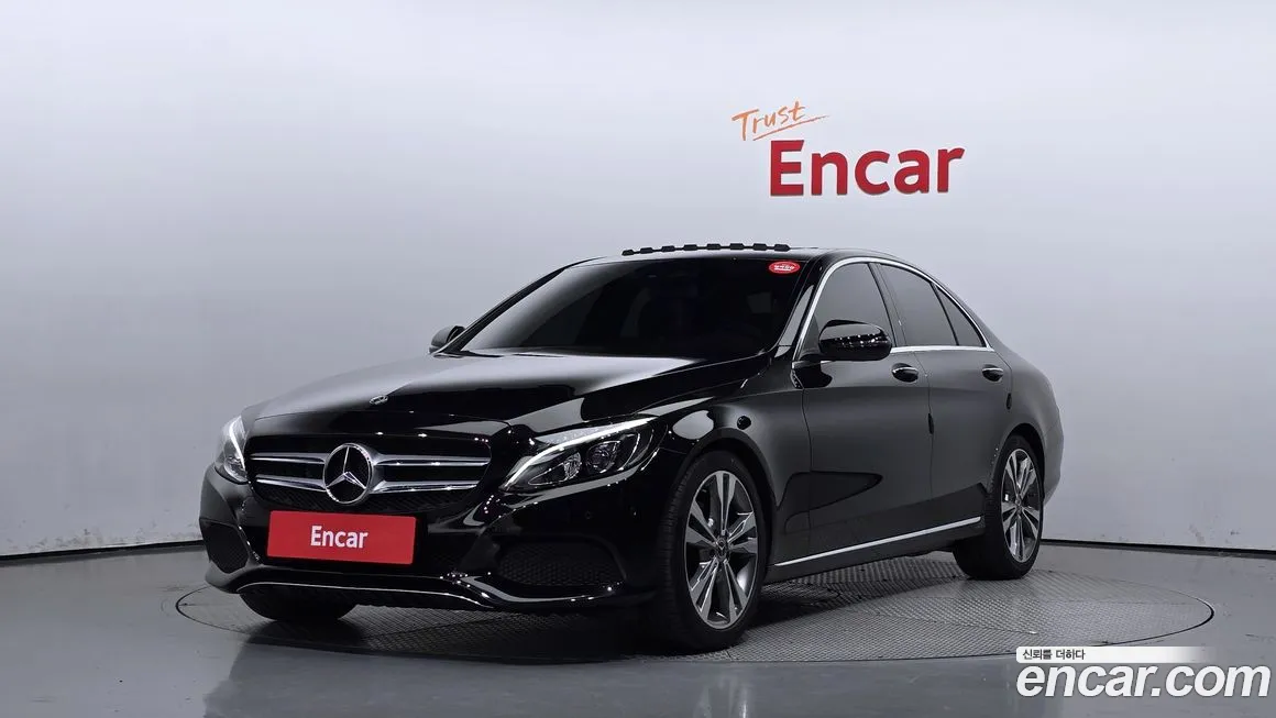 Mercedes-Benz C-Class W205 2018 Черный из Кореи