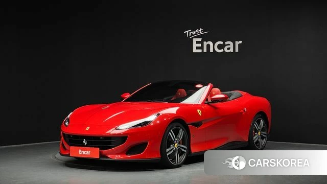 Ferrari Portofino 2019 Красный из Кореи