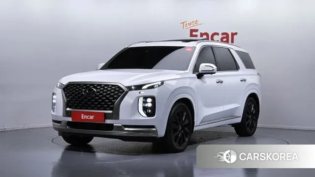 Hyundai Palisade 2021 Белый из Кореи