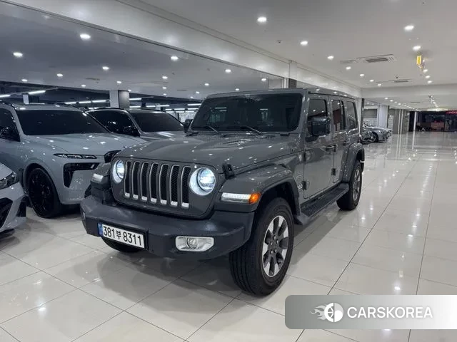 Jeep Wrangler (JL) 2023 Серый из Кореи