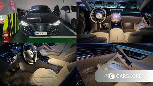 Mercedes-Benz S-Class W223 2023 Черный из Кореи