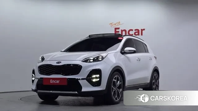 Kia Sportage The Bold 2018 Белый из Кореи