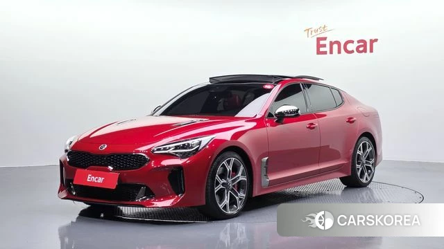 Kia Stinger 2018 Красный из Кореи