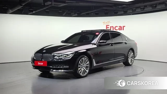 BMW 7 Series (G11) 2018 Черный из Кореи