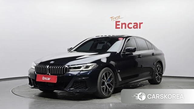 BMW 5 Series (G30) 2020 Черный из Кореи