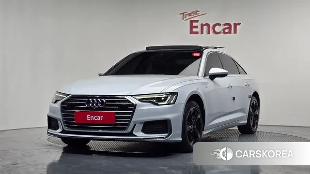 Audi A6 (C8) 2019 Белый из Кореи