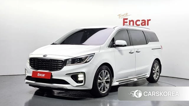 Kia The New Carnival 2019 Белый из Кореи