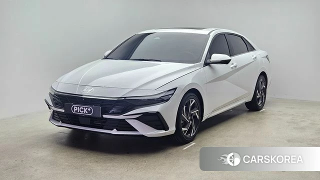 Hyundai The New Avante (CN7) 2024 Белый из Кореи
