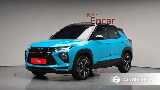 Chevrolet (GM Daewoo) Trailblazer 2021 Небесно-голубой из Кореи