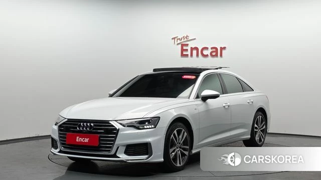 Audi A6 (C8) 2023 Белый из Кореи
