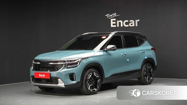 Kia The New Seltos 2025 Небесно-голубой из Кореи