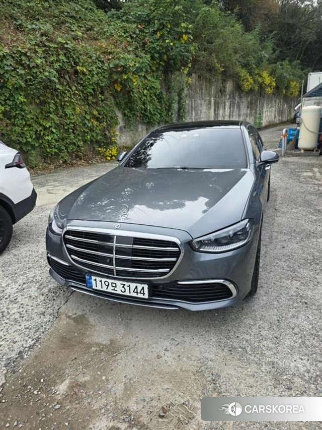 Mercedes-Benz S-Class W223 2023 Серый из Кореи