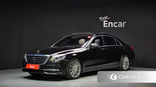 Mercedes-Benz S-Class W222 2018 Черный из Кореи