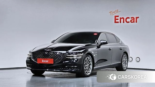 Genesis G80 (RG3) 2020 Черный из Кореи