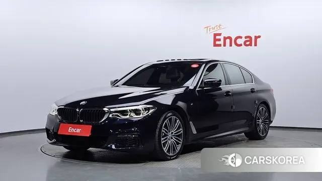BMW 5 Series (G30) 2019 Синий из Кореи