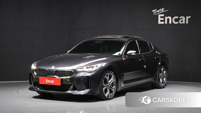 Kia Stinger 2020 Серый из Кореи