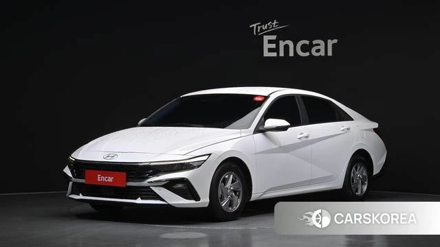 Hyundai The New Avante (CN7) 2023 Белый из Кореи