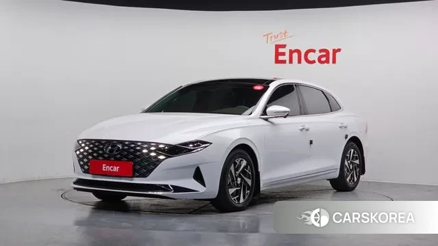 Hyundai The New Grandeur IG Hybrid 2020 Белый из Кореи