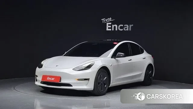 Tesla Model 3 2021 Белый из Кореи
