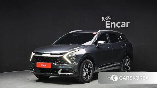 Kia Sportage 5th Generation Hybrid 2024 Серый из Кореи