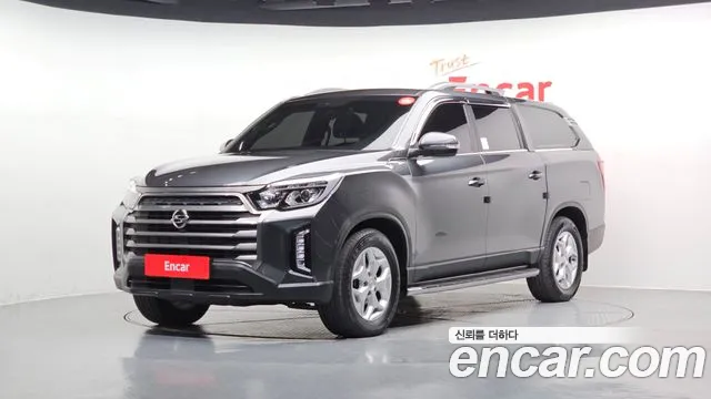 Ssangyong The New Rexton Sport 2022 Серый из Кореи