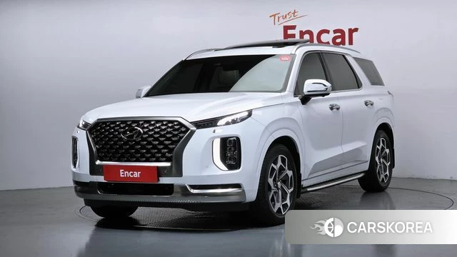 Hyundai Palisade 2022 Белый из Кореи