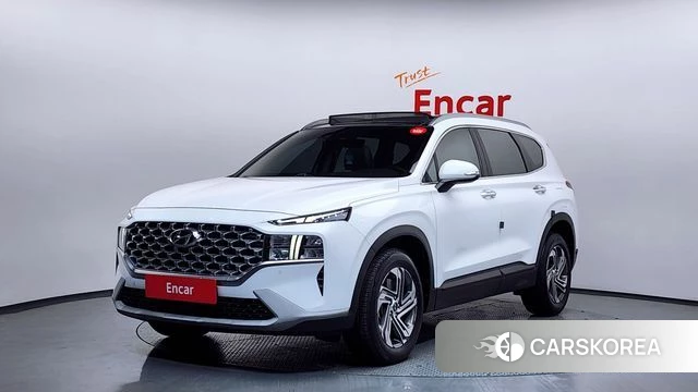 Hyundai The New Santa Fe 2021 Белый из Кореи