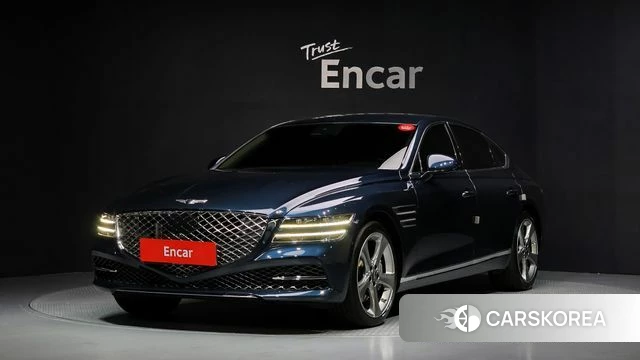 Genesis G80 (RG3) 2021 Синий из Кореи