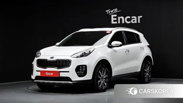 Kia Sportage 4th Generation 2018 Белый из Кореи