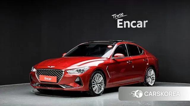 Genesis G70 2019 Красный из Кореи