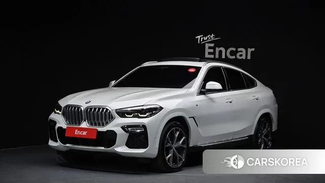 BMW X6 (G06) 2020 Белый из Кореи
