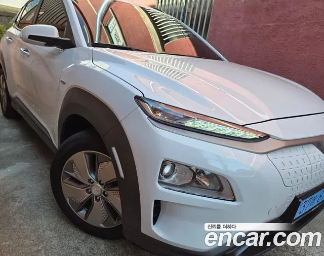 Hyundai Kona Electric 2020 Белый из Кореи