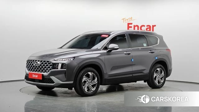 Hyundai The New Santa Fe 2021 Серый из Кореи