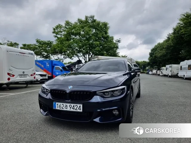 BMW 4 Series (F32) 2018 Синий из Кореи