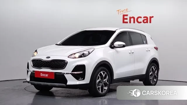 Kia Sportage The Bold 2021 Белый из Кореи