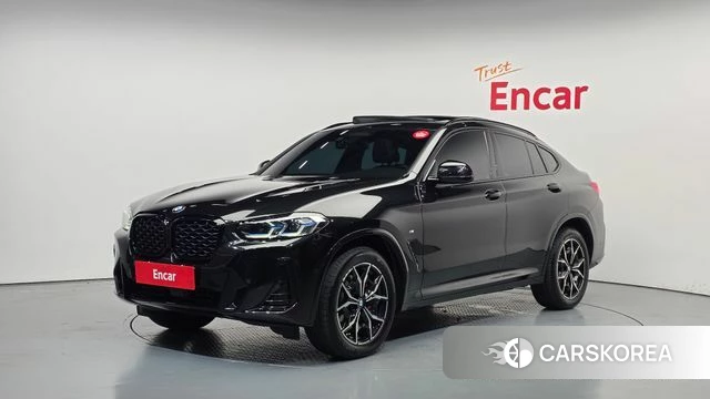BMW X4 (G02) 2022 Черный из Кореи
