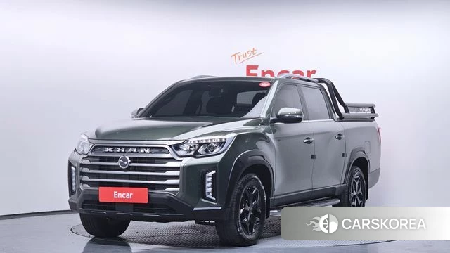 Ssangyong The New Rexton Sports Cannes 2022 Зеленый из Кореи