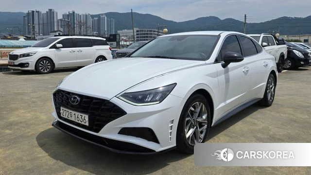 Hyundai Sonata (DN8) 2022 Белый из Кореи