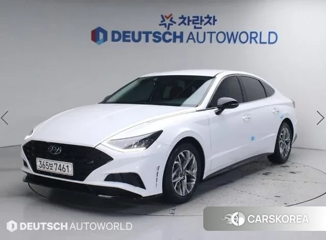 Hyundai Sonata (DN8) 2021 Белый из Кореи