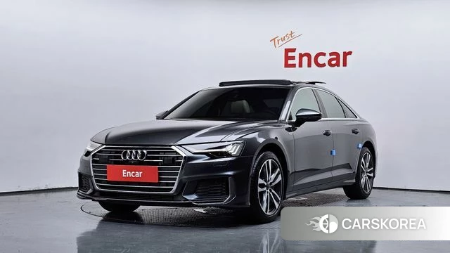 Audi A6 (C8) 2023 Серебристо-серый из Кореи