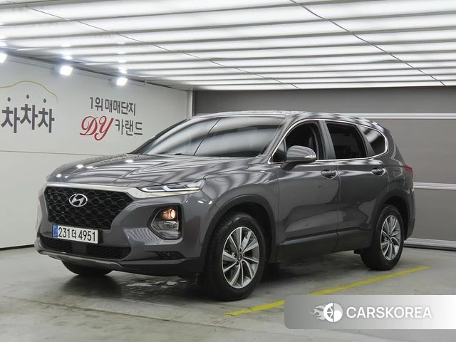 Hyundai Santa Fe TM 2019 Серый из Кореи