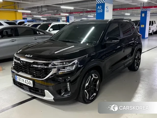 Kia The New Seltos 2023 Черный из Кореи
