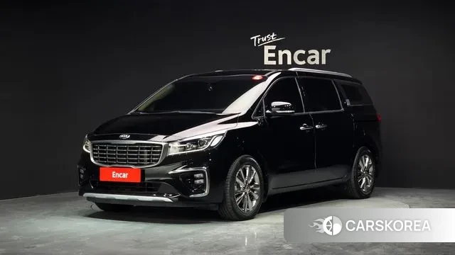Kia The New Carnival 2019 Черный из Кореи