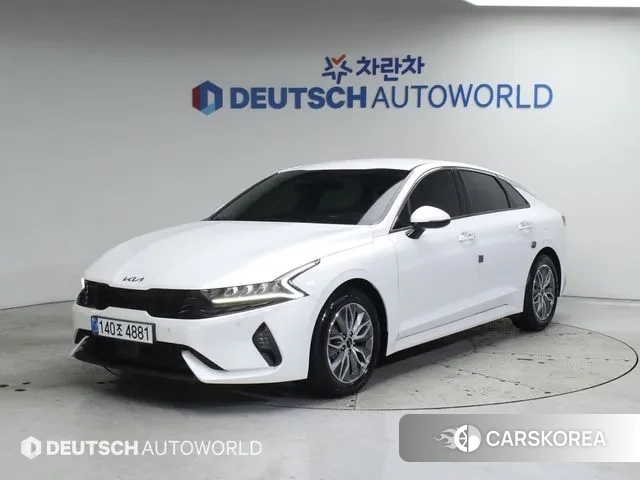 Kia K5 Hybrid 3rd Generation 2023 Белый из Кореи