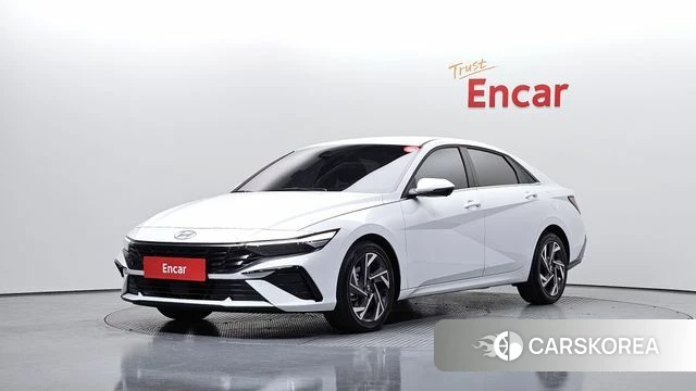 Hyundai The New Avante (CN7) 2025 Белый из Кореи