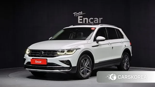 Volkswagen Tiguan second Generation 2023 Белый из Кореи
