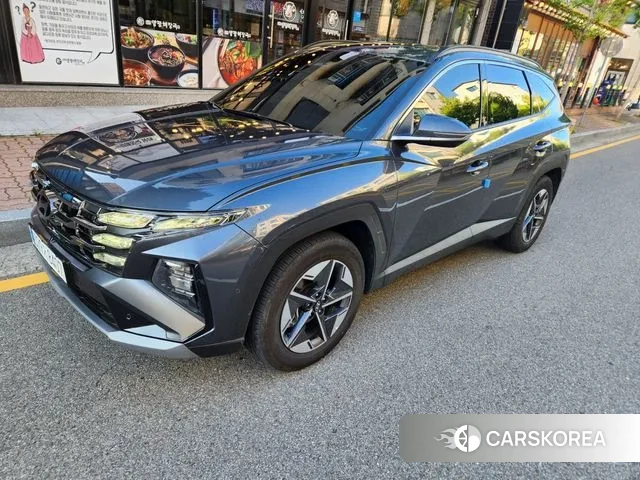 Hyundai The New Tucson Hybrid (NX4) 2023 Серый из Кореи