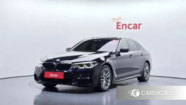 BMW 5 Series (G30) 2018 Черный из Кореи