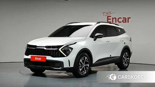 Kia Sportage 5th Generation Hybrid 2024 Белый из Кореи